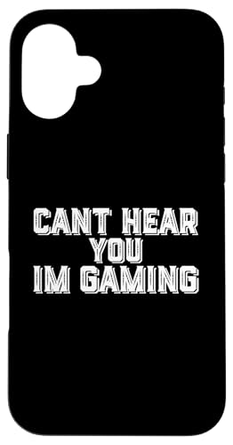 Cant Hear You IM GAMING �X�}�z�P�[�X iPhone 16 Plus �p