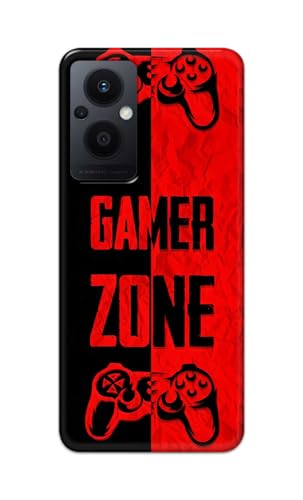 Image of Printed Hard Back Cover Case for Oppo F21 Pro 5G | Oppo F21s Pro 5G | Oppo Reno 7Z 5G Back Cover (Gamer Zone) -1111