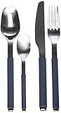 Acompañante ideal desde los entrantes hasta el postre: 6 cucharas, 6 tenedores, 6 cuchillos, 6 cucharillas