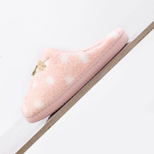 Image of Espresso Martini Slippers for Women Men,Fuzzy Warm Martini Glasses Slippers,Funny Soft Creative Design House Shoes