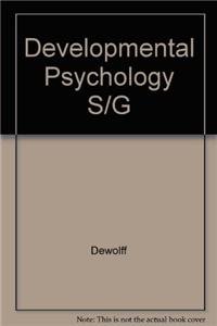 Developmental Psychology, Study Guide 0132051966 Book Cover