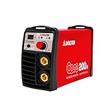 Solter - Soldador Inverter CORE 200Di, 200A de Potencia, Ciclo de Trabajo Profesional MMA y TIG Lift-Arc Tecnología Nanocrystaline con Accesorios