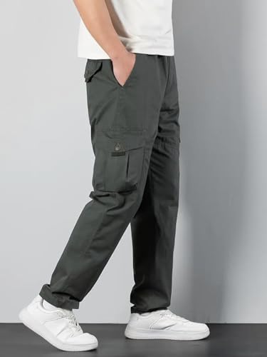Image of Samfor Cargo Pant for Men - Stylish, Comfortable, Multi-Pocket Design for Outdoor, Work Wear & Casual