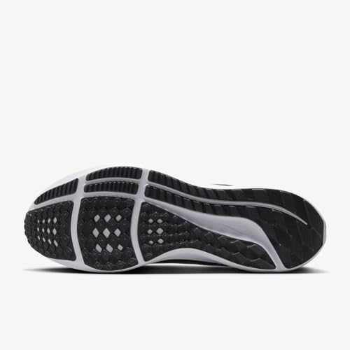 NIKE Pegasus 40 Men's Road Running Shoes, PLATINUM TINT/BLACK-WHITE-GREEN STRIKE, 12 UK (13 US) 5