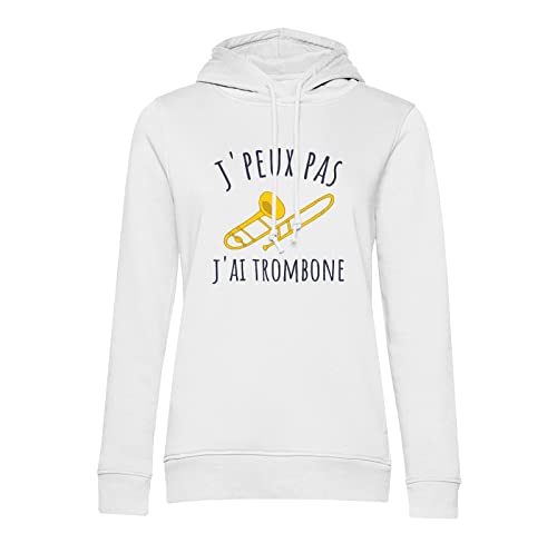 Sweat j'peux pas j'ai trombone vêtement de musique pour orchestre et passionné de jazz