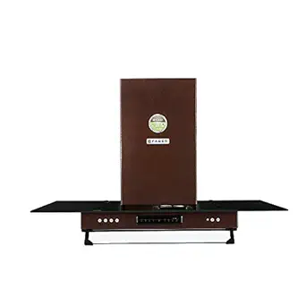 Faber 90 cm 1000 m3/hr Straight Glass Kitchen Chimney (HOOD 3N1?Aerostation Glamour FT LTW90, Baffle Filter, Copper)