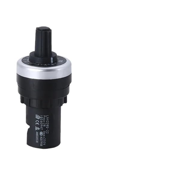 RBFRZGSU 1Pc 2K 3K 5k 10k 20k Ohm resistance LA42DWQ frequency converter potentiometer speed regulating knob switch potentiometers(Green)