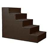 5 marches – Dimensions et usage : environ 71 × 40,5 × 56 cm (L × l × H) ; conçu pour meubles plus hauts, pas progressifs et confortables, prêt à l’emploi dès la réception.