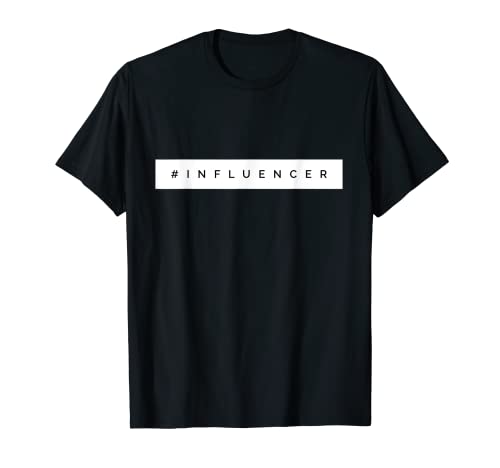 Camiseta #Influencer Camiseta