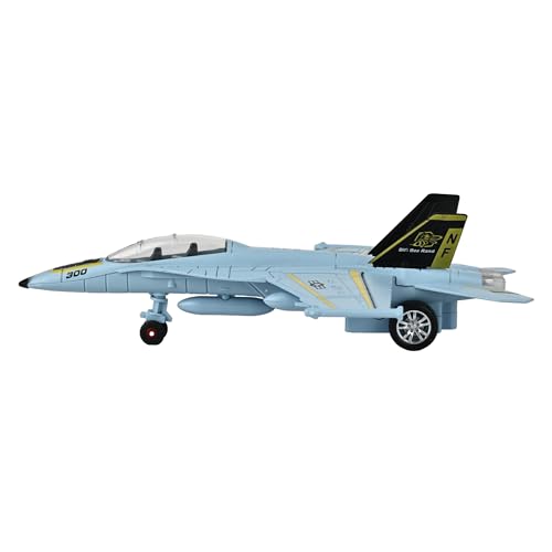 Image of Toys Uncle Diecast Aeroplane Scale Model, (1:400 Fighter Aeroplane with Light and Sound (Type 8))