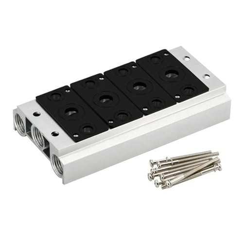 Collecteur d'électrovanne 4V200M 13F pour bloc d'embase pneumatique