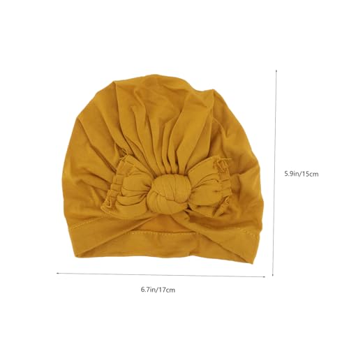 3pcs Knotted Hat Warm Ear Beanies for Boy Girl Mixed Colors Adorable Bow Design Comfortable Fit for Cold Weather2