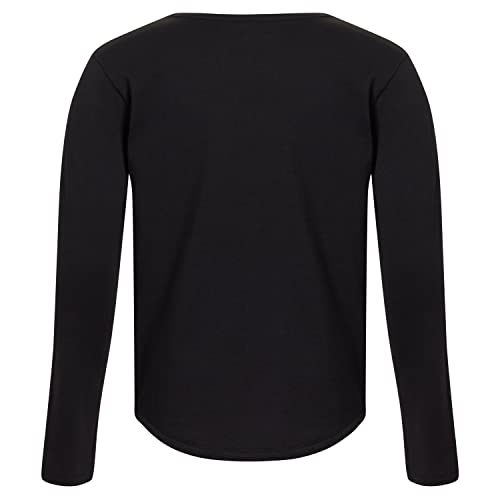 Image of adidas Girl's Long Sleeve Side-Vent Tee (Toddler /Little Kids)