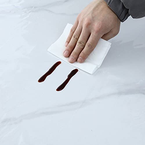 Nappe transparente ronde protectrice et imperméable pour table à manger