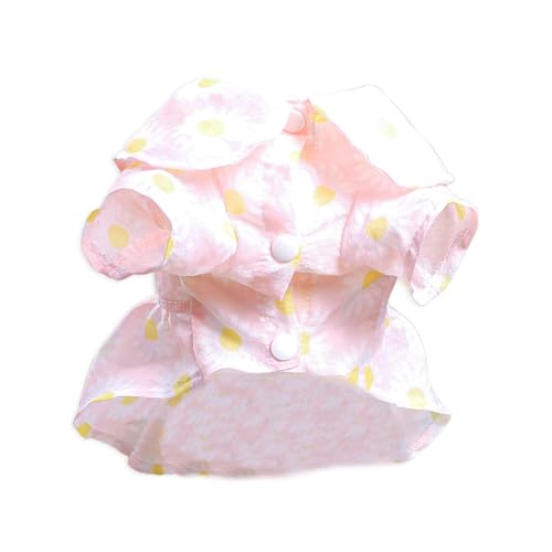 女の子犬服コスチュームアパレル誕生日パーティードレス子犬ピーターパン首輪パイナップルホリデーパーティーコスチューム犬ドレス大型犬用女の子