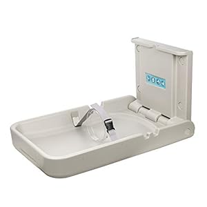 Modundry Baby Changing Diaper Station – Vertical Wall Mounted, Sturdy & Durable- with Safety Straps for Commercial…