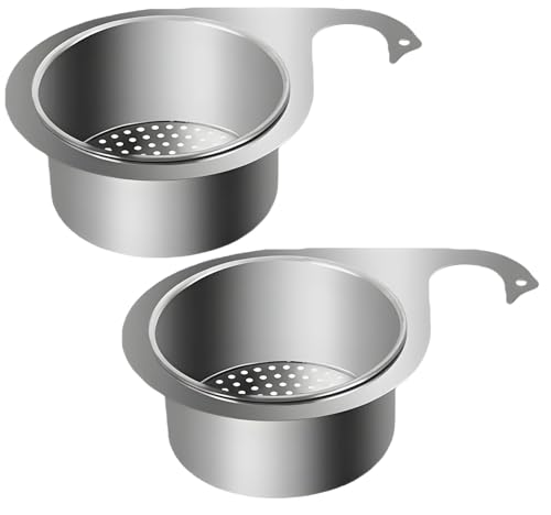 Washbasin Sink Drain Basket Stainless Steel Kitchen Sink Strainer for Water Tap Drain Water (2)