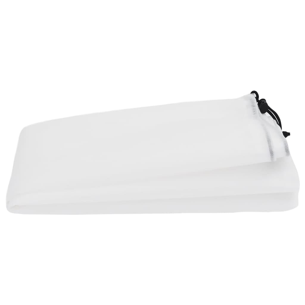 Wintervlies Mit Kordelzug 12 STK 70 G/m² 0,8x1 M | Atmungsaktiver Vliesstoff, Frostschutz für Pflanzen, Schutz vor Vögeln und Tieren