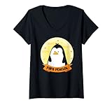 Photo Gallery donna funny men s penguin lovers dad father daddy papa penguin maglietta con collo a v Photo Gallery donna funny men s penguin lovers dad father daddy papa penguin maglietta con collo a v
