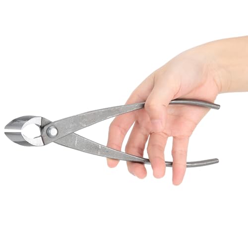CYSFETENA Multifunktionale Astschere, Bonsai Werkzeug aus hochfestem Kohlenstoffstahl, Ergonomische Bonsai Zange mit konkavem Schnitt für präzises Schneiden von Ästen und Zweigen