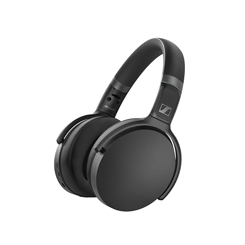 Sennheiser HD 450BT Cuffie Wireless con ANC, Nero