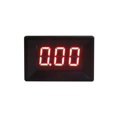 Voltmètre numérique DC 0-100V mini panneau de mesure rouge 0.36 pouce - 3