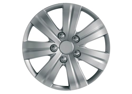 RING 15 Flare Wheel Trims With Chrome Finished Nuts - Set of 4