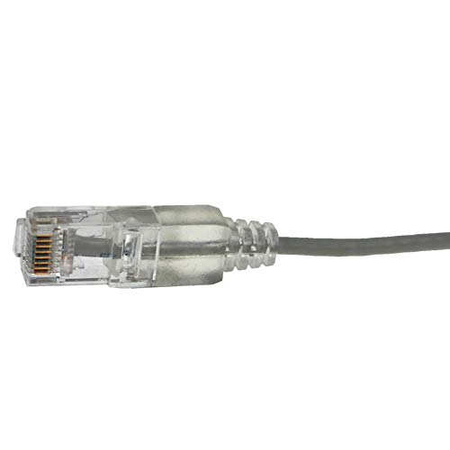 Cable de red Cat 6 UTP de 6 pies con blindaje delgado miniatura 5