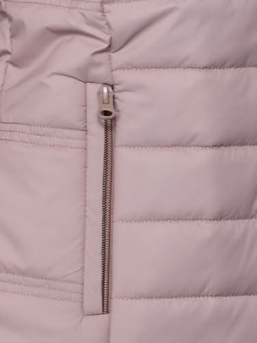 Image of RARE TIMES Women's Stylish Solid Full Sleeves Jacket | Winter Wear Quilted Jacket for Travelling | Regulaer Fit Puffer Jacket For Women