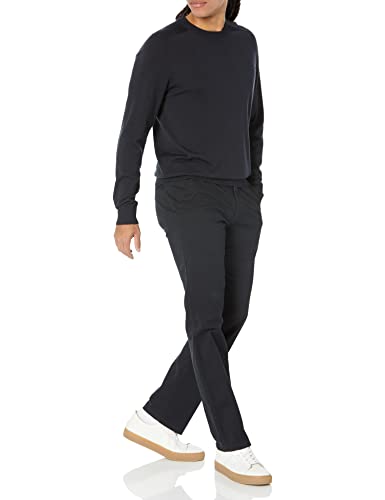Amazon Aware Men's Regular-Fit Merino Wool Crewneck Sweater (Available In Tall), Black, Large #TOP3