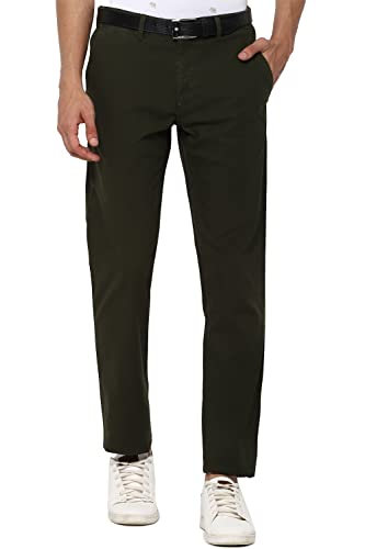 Image of Simon Carter Men's Slim Fit Cotton Blend Casual Pants