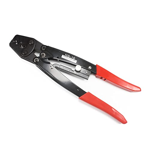 Japanese Crimping Pliers Cable Lug Crimper Tool Bare Terminal Crimper Hand Tools for Non-Insulated Cable Links (Color : HS-6L)