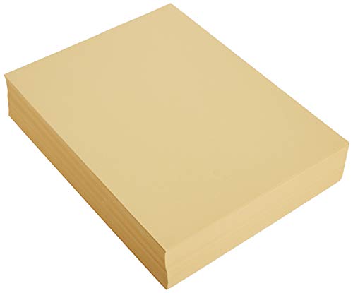 Image of Hammermill Colored Paper, 20 lb Goldenrod Printer Paper, 8.5 x 11-1 Ream (500 Sheets) - Made in the USA, Pastel Paper, 103168R