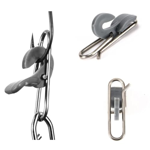 Set de 20 clips de cebo para pesca de mar en 3 colores miniatura 6