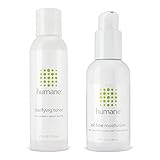 Humane Clarifying Toner and Oil-Free Moisturizer Bundle - Acne Treatment for All Skin Types