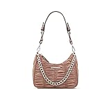 Cremallera superior Aldo Women\'s Shoulder Bag, Acera-Bolso Bandolera para Mujer, Beige Mediano, Einheitsgröße