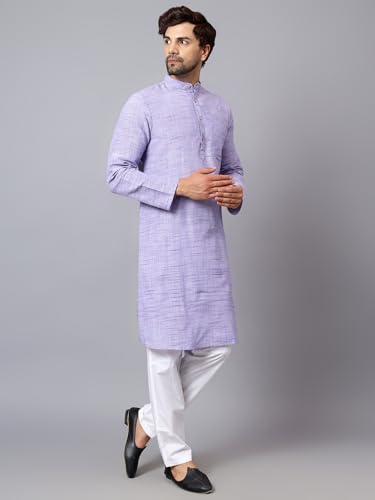 Image of LATEST CHIKAN Men's Cotton Regular Kurta