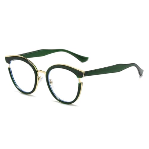 Lunettes de soleil tendance œil de chat pour femme monture léopard