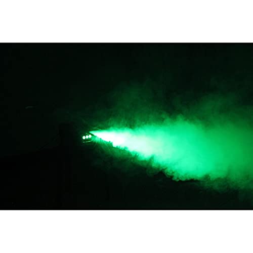 Máquina de humo 110/220V 500W con asa y luces rojas, azules y verdes portátil para Halloween, Navidad, bodas y shows de DJ miniatura 4