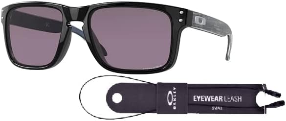Miniatura 2 de Oakley Holbrook Asian Fit OO9244 - Gafas de sol de puente bajo para hombre + correa de paquete + kit de cuidado iWear de diseñador