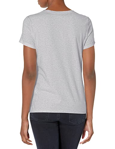 Calvin Klein Women's Premium Performance Crew Neck T-Shirt (Standard And Plus), Deep Pearl Grey, Large #TOP1