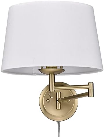 Golden Lighting 3692-A1W BCB-MWS Traditional, Brushed Champagne Bronze