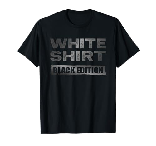 Sarkasmus Black Edition: White T-Shirt
