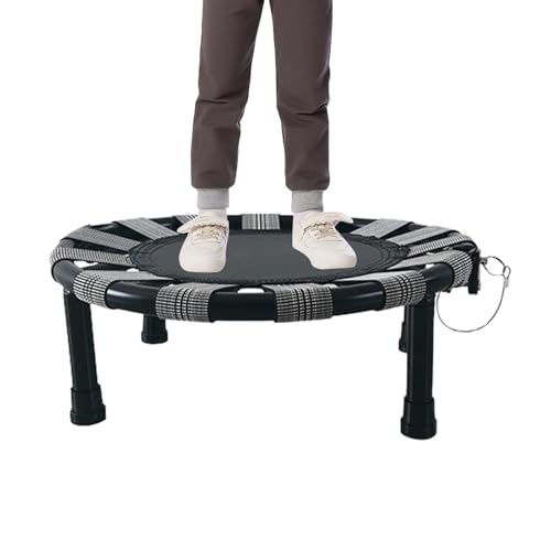 Trampolín, trampolín Interior, Interior para niños,Plegable pequeño trampolín | Diseño de Seguridad portátil Actividad de Ejercicio en Interiores Juguete para niños Estética para Uso doméstico