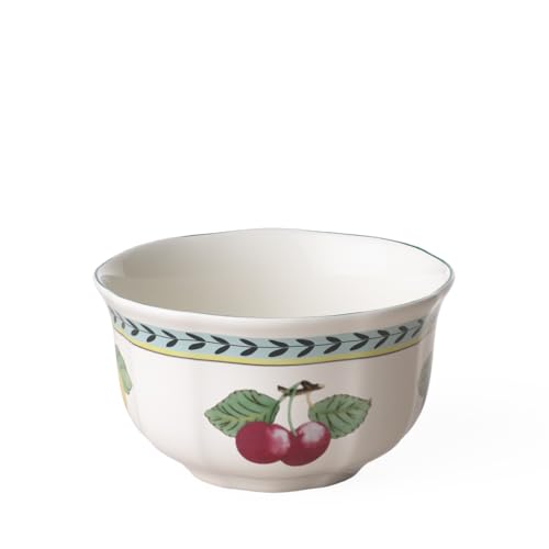 Villeroy & Boch French Garden Fleurence 4in Bowl, 20 oz, Premium Porcelain, White/Colored