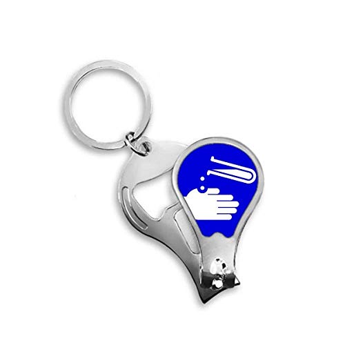 Coupe-ongles carré bleu marque DIYthinker de soin pour les pieds