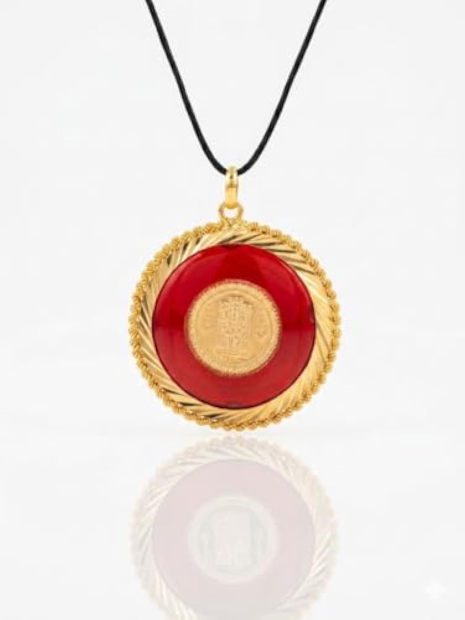 Divine Grace Guruvayurappan Spiritual Locket Pendant, Traditional