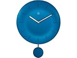 Material: Plástico NeXtime 7339TQ Bowl Reloj de Pared, Turquesa, 40 x 30 cm