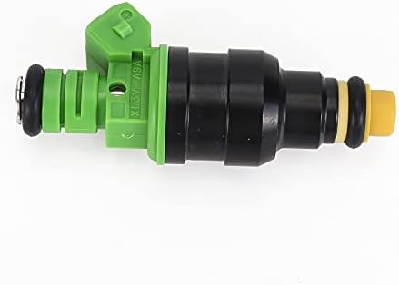 0280150558 0280155968 8PCS 42lbs Fuel Injector Green 440CC EV1 42 lb/hr Compatible with For-d Mustang Chev-y Chevrole-t Corvett-e Camaro