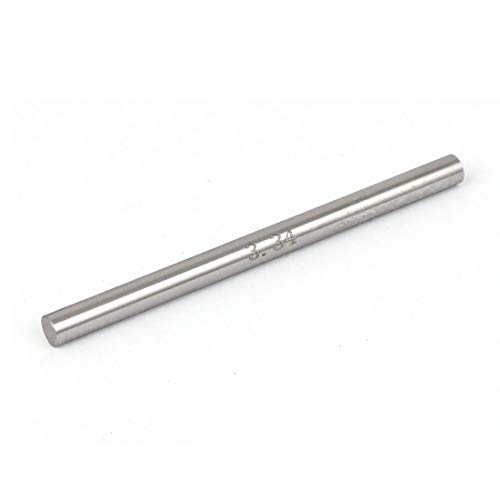 Aexit 3.34mm Dia +/-0.001mm Tolerance Tungsten Carbide Cylindrical Pin Gage Gauge (3ddc4c807ee501759cefef9337e51c31)